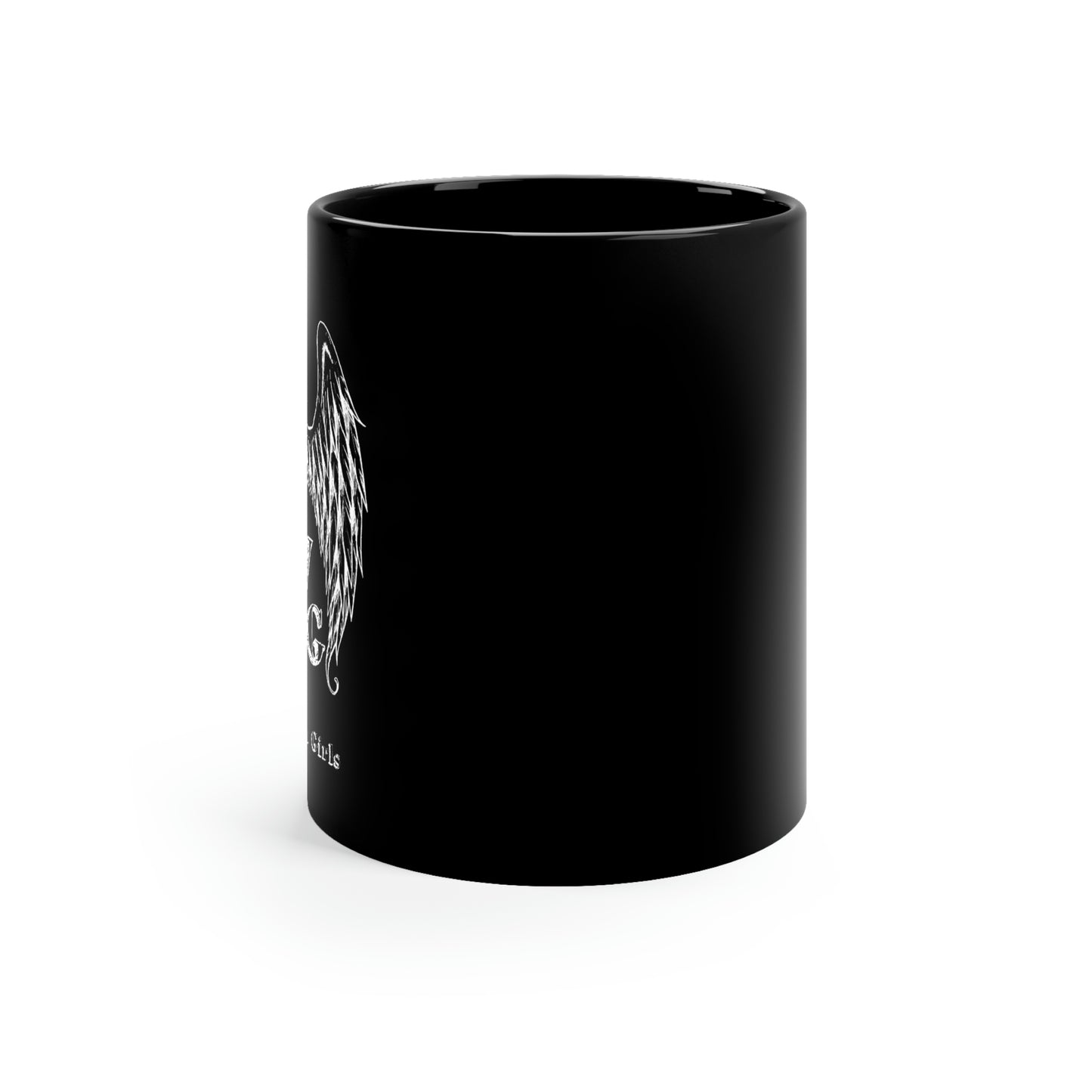 11oz Black Mug